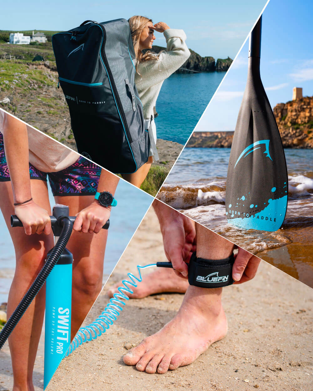 Blue Original Cruise 10'8 Premium Inflatable SUP Paddleboard - Image 7