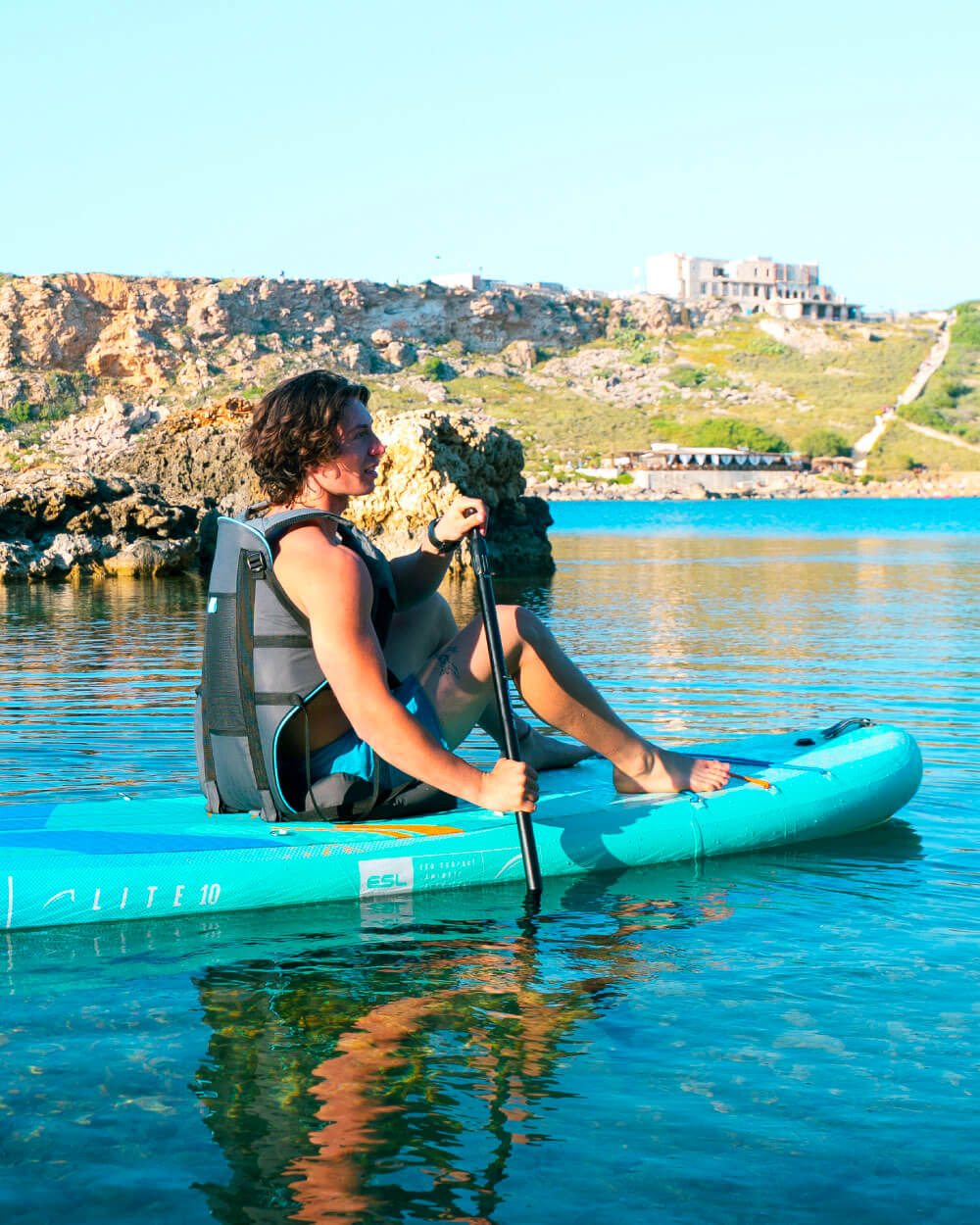 Blue Lagoon Compact Lite 10' Inflatable SUP Paddleboard - Image 6